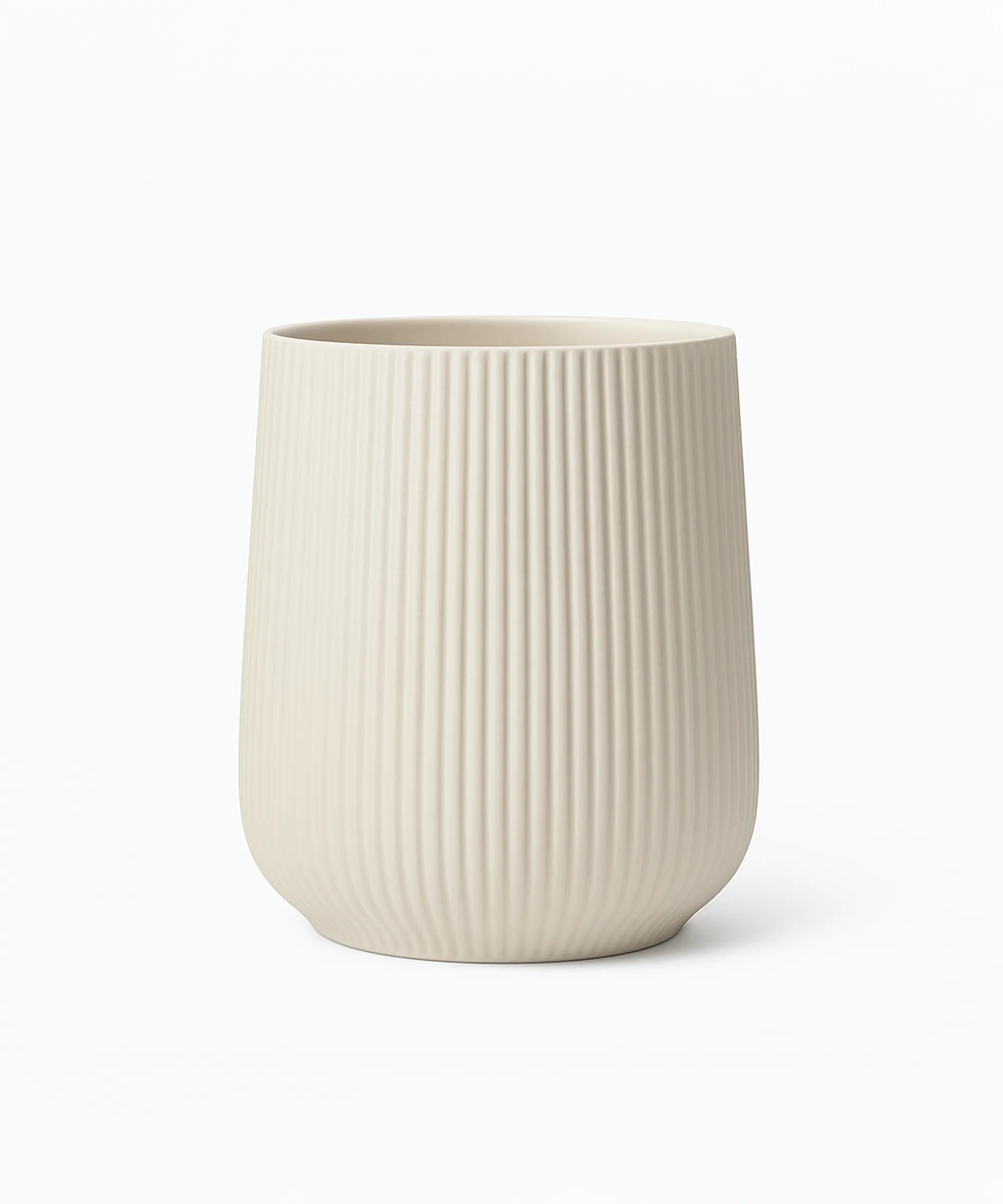 Maceta de Plástico Bruna Blanca - Image 3