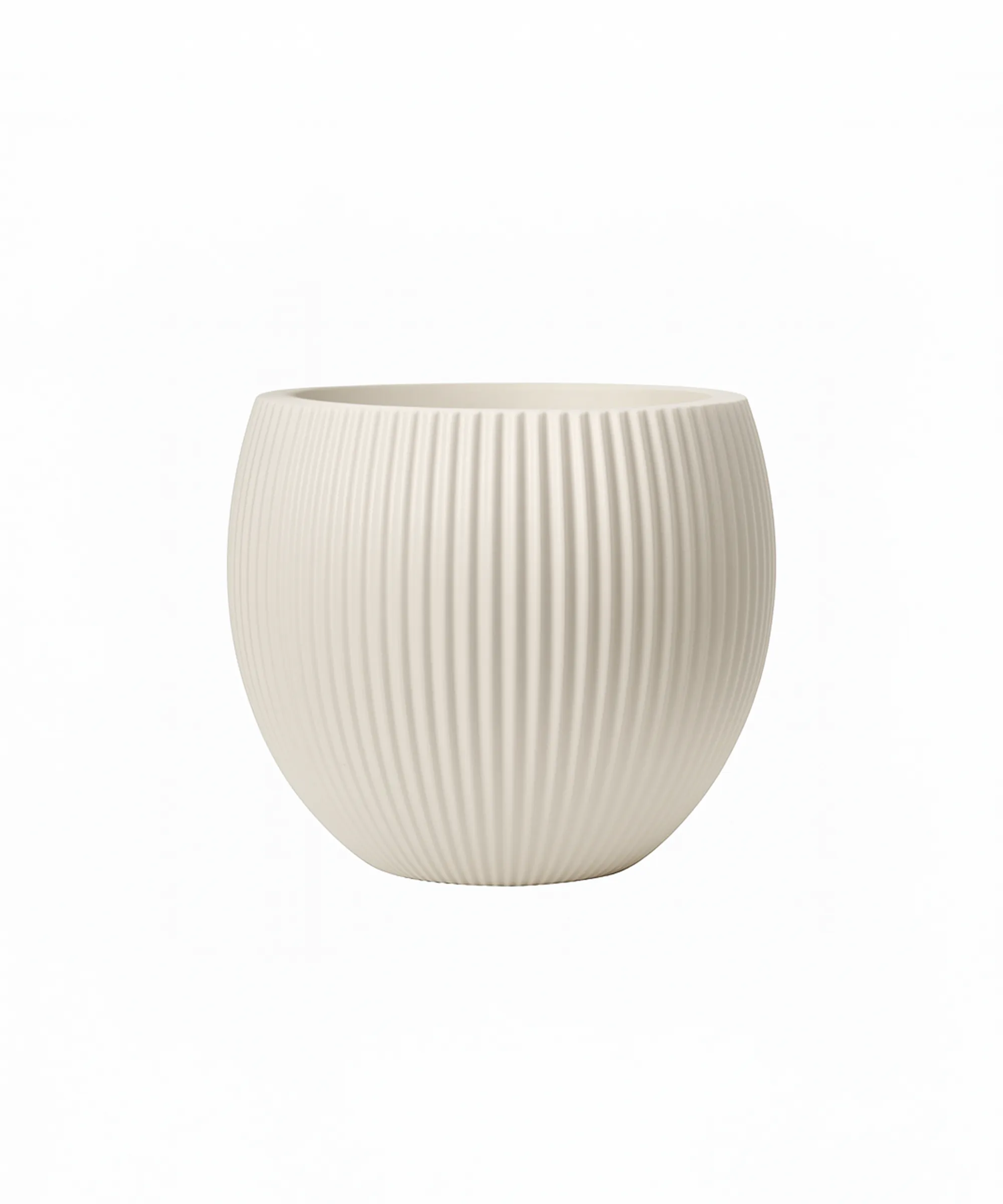 Maceta de Plástico Cora Blanca - Image 3